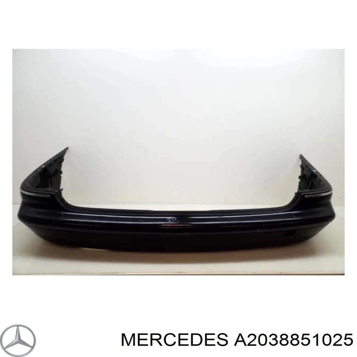 Кожух бампера заднього Mercedes A2038851025 ціна, від 59.48 USD