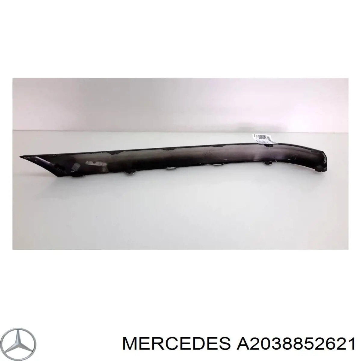 Молдинг заднього бампера, правий Mercedes A2038852621 ціна, від 11.39 USD