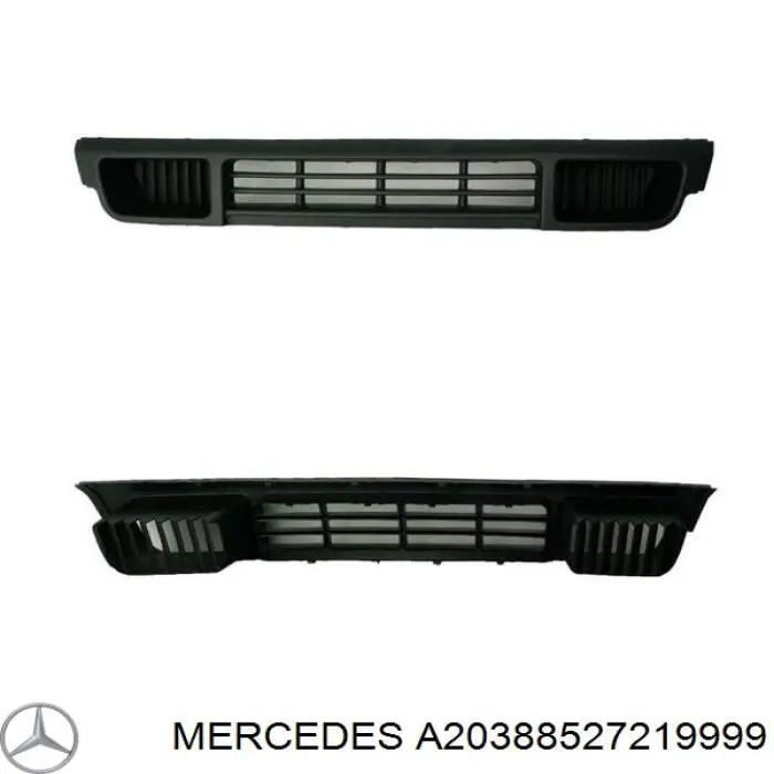 Накладка бампера заднього, ліва A20388527219744 Mercedes