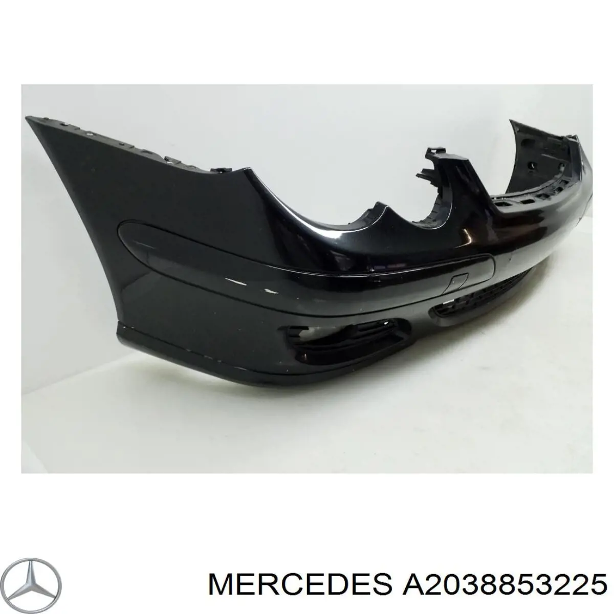 A2038853225 Mercedes Бампер передній в зборі