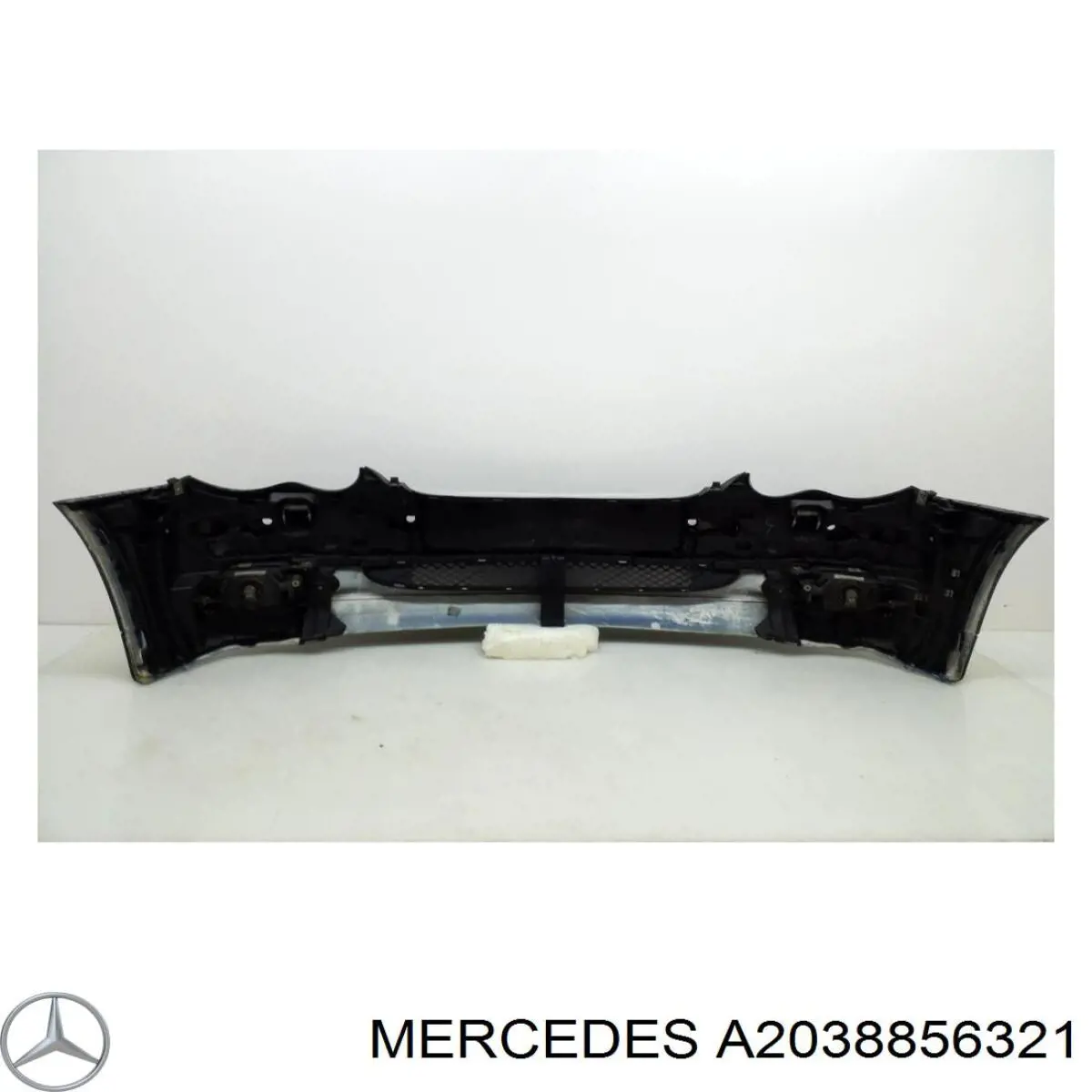 Купити A2038856321 Mercedes Молдинг переднього бампера, лівий