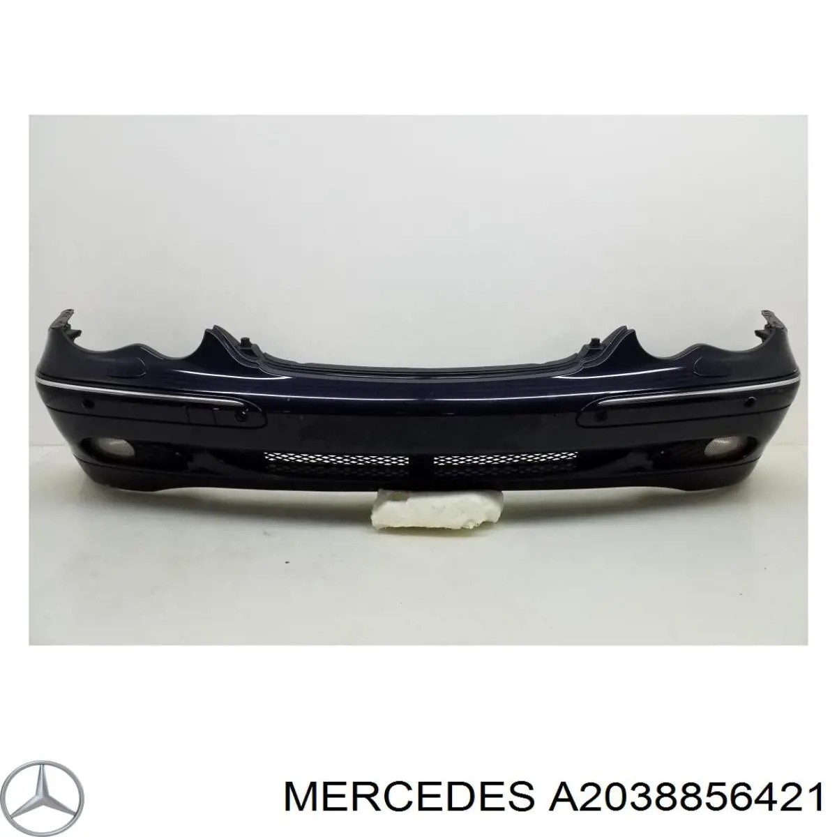 Купити A2038856421 Mercedes Молдинг переднього бампера, правий