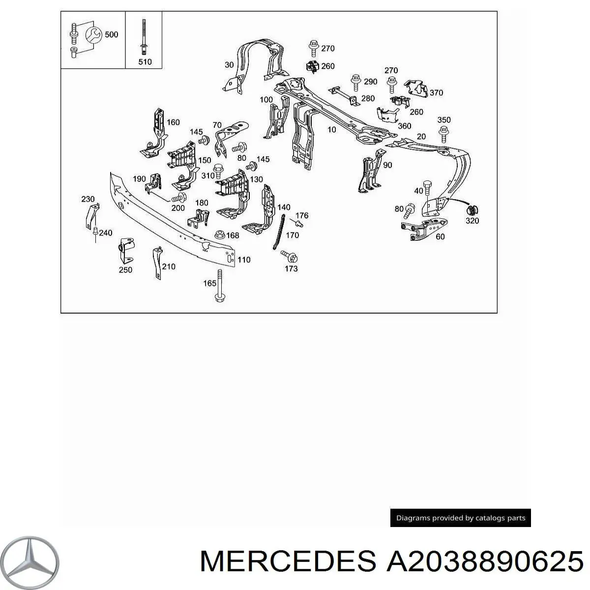 A2038890625 Mercedes 