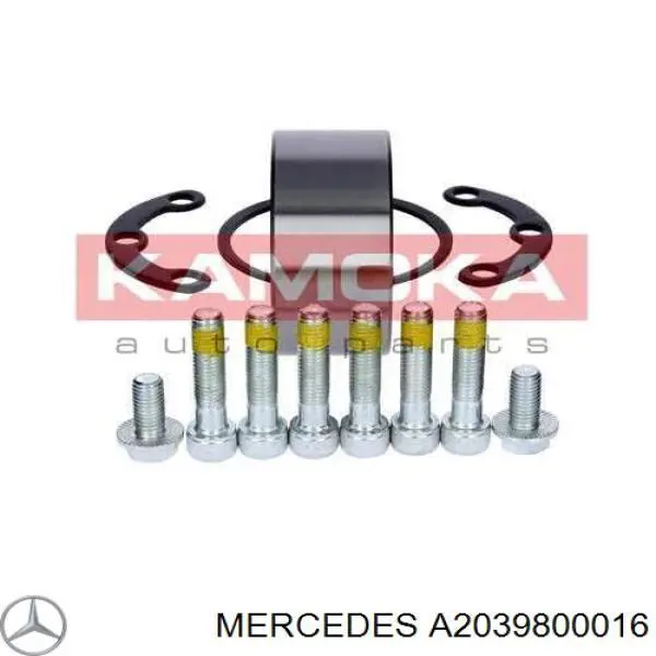 Купити A2039800016 Mercedes Підшипник задньої ступиці