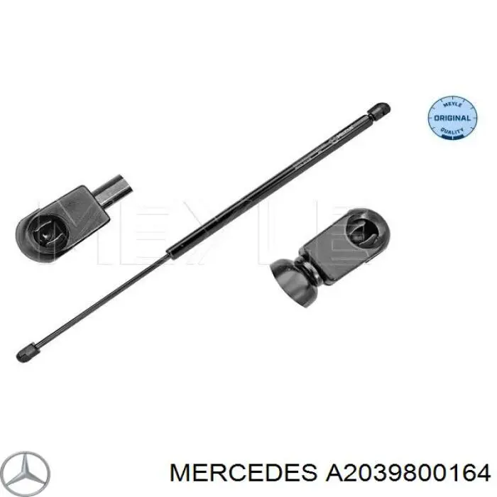 Купити A2039800164 Mercedes Амортизатор двері багажника