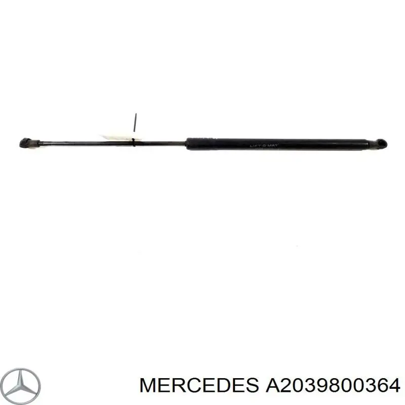 A2039800364 Mercedes Амортизатор кришки багажника / двері 3/5-ї задньої