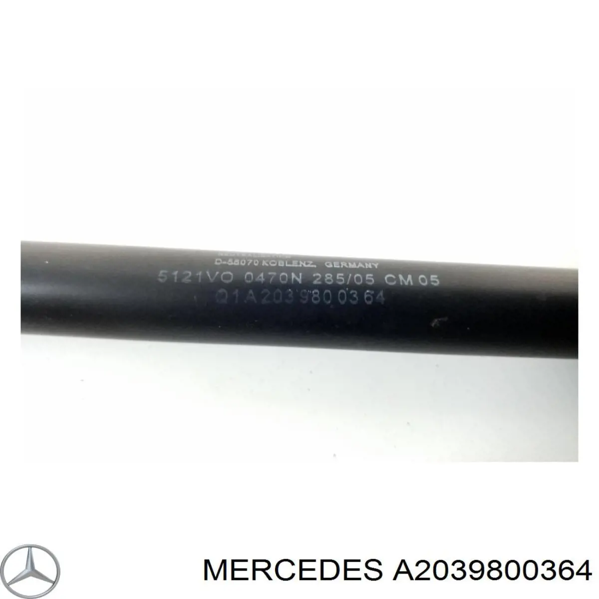 Амортизатор двері задньої Mercedes A2039800364 ціна, від 7.48 USD