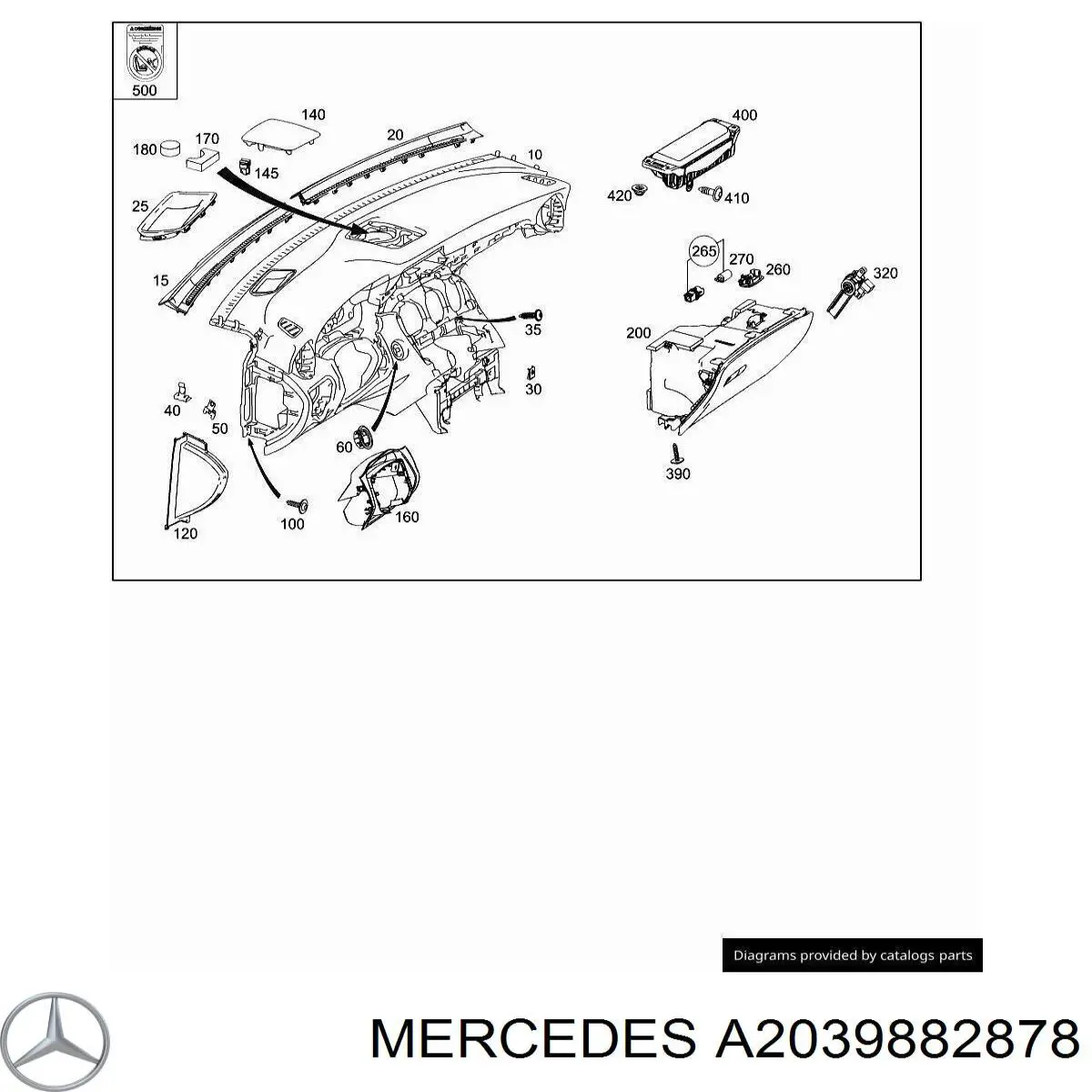 Хомут кріплення глушника задній BMW 7147321144