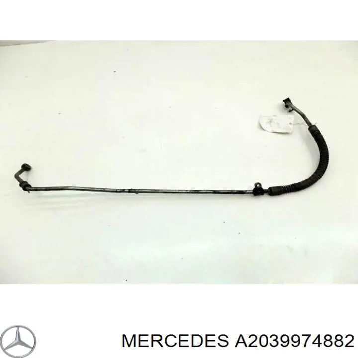 Шланг ГПК, низького тиску, від рейки/механізму до радіатора Mercedes A2039972782 ціна, від 12.67 USD