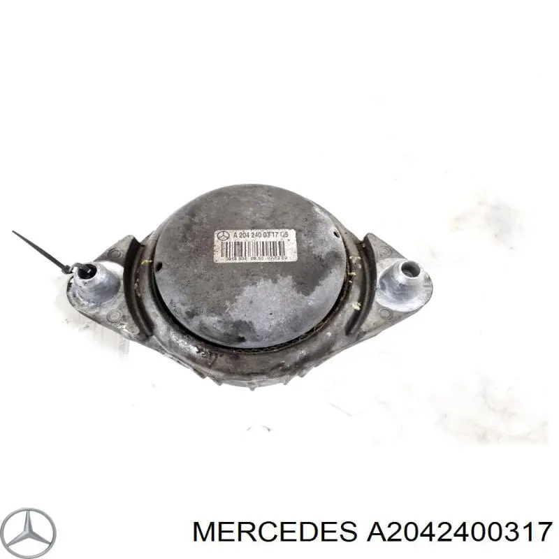 Права подушка двигуна Mercedes A2042400317 ціна, від 25.34 USD