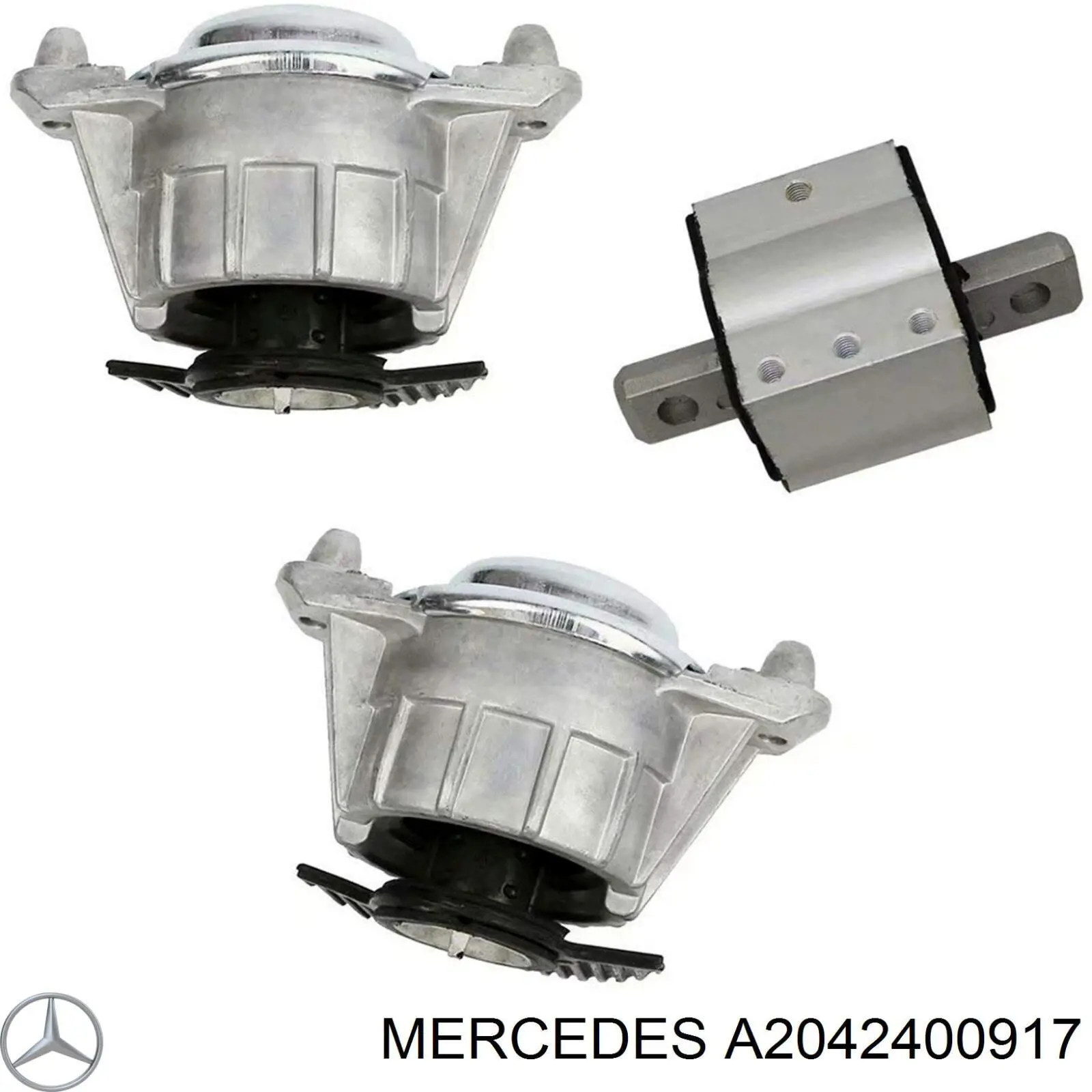 A2042400917 Mercedes подушка (опора двигуна, передня)