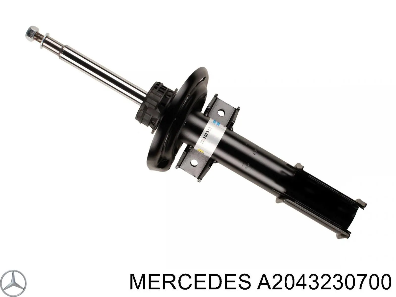 Купити A2043230700 Mercedes Амортизатор передньої підвіски