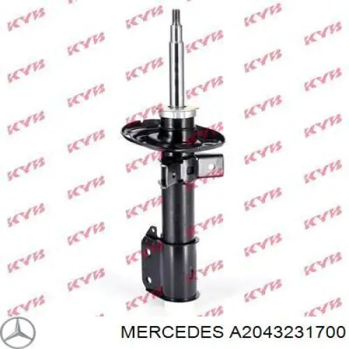 Стойка амортизатора передняя Mercedes A2043231700 ціна, від 133.74 USD