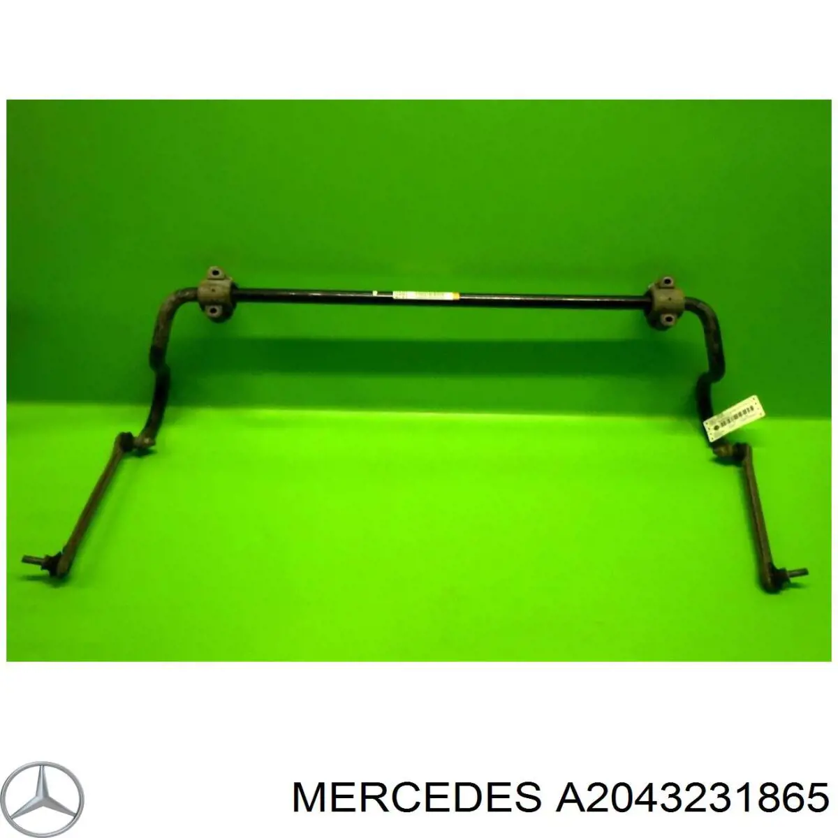 Стабілізатор передній стійкості Mercedes A2043231865 ціна, від 38.01 USD