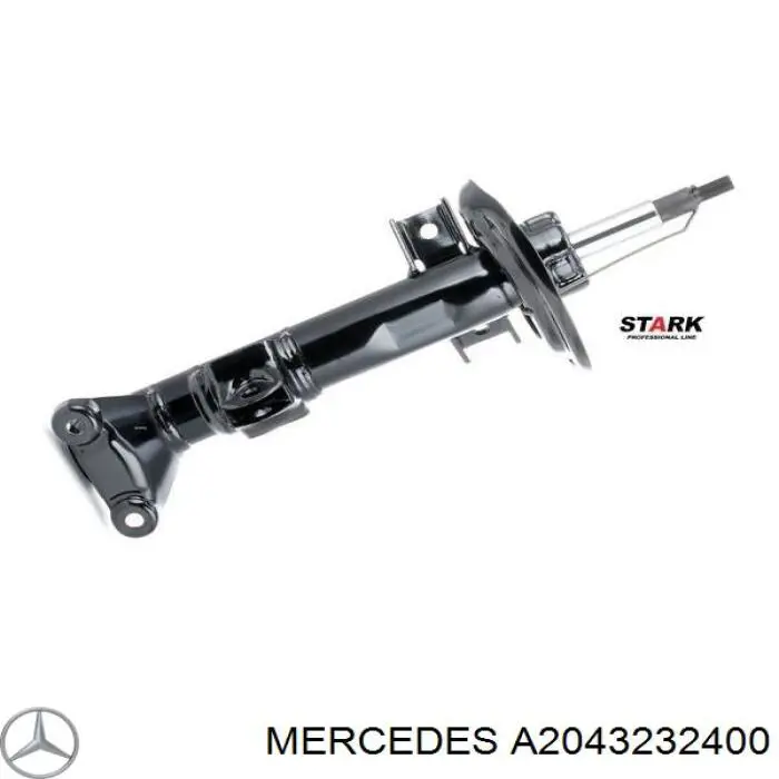 Купити A2043232400 Mercedes Амортизатор передньої підвіски