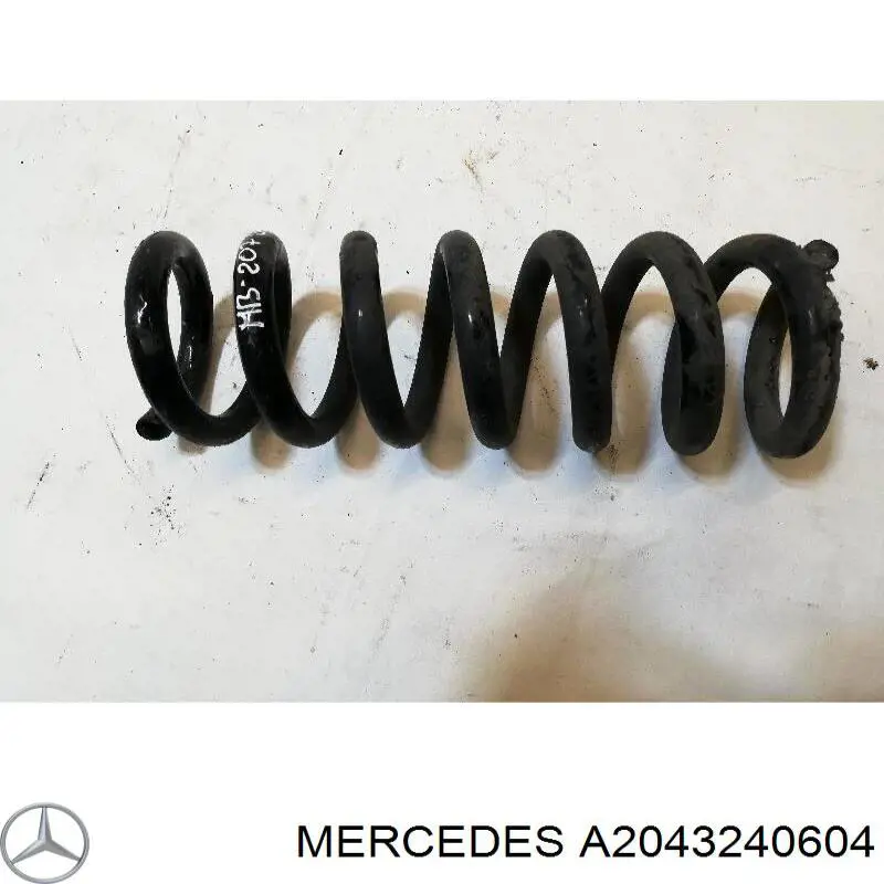 Пружина задня Mercedes A2043240604 ціна, від 25.34 USD