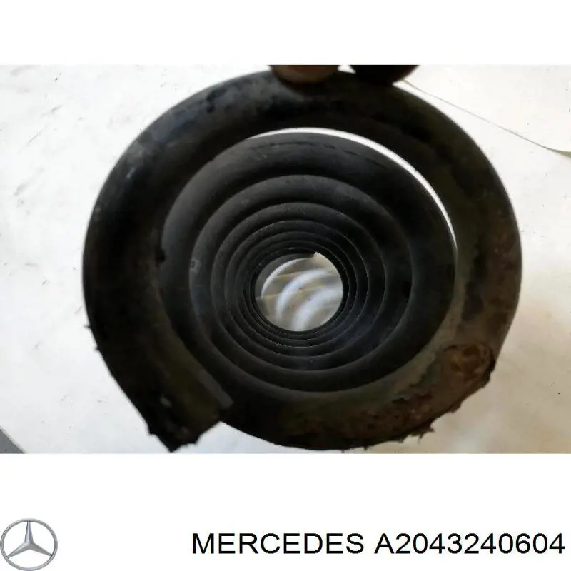 A2043240604 Mercedes пружина задня