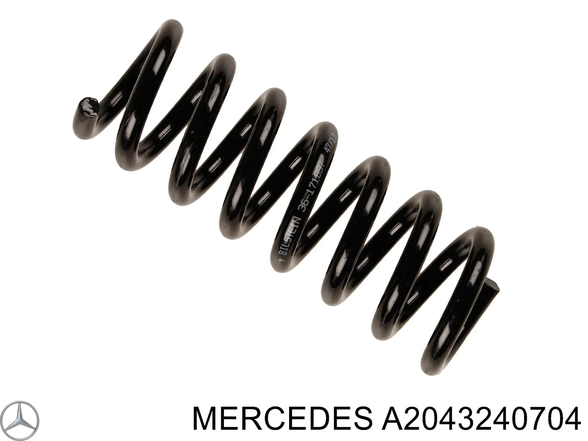 Задні пружини A2043240704 Mercedes