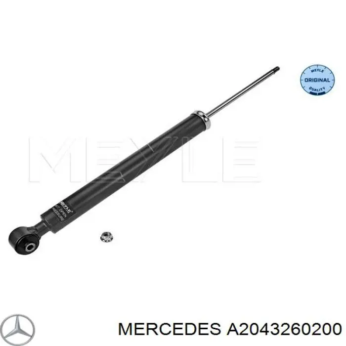 Амортизатор задній Mercedes A2043260200 ціна, від 24.07 USD