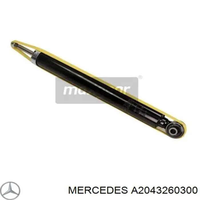 Амортизатор задній Mercedes A2043260300 ціна, від 26.37 USD