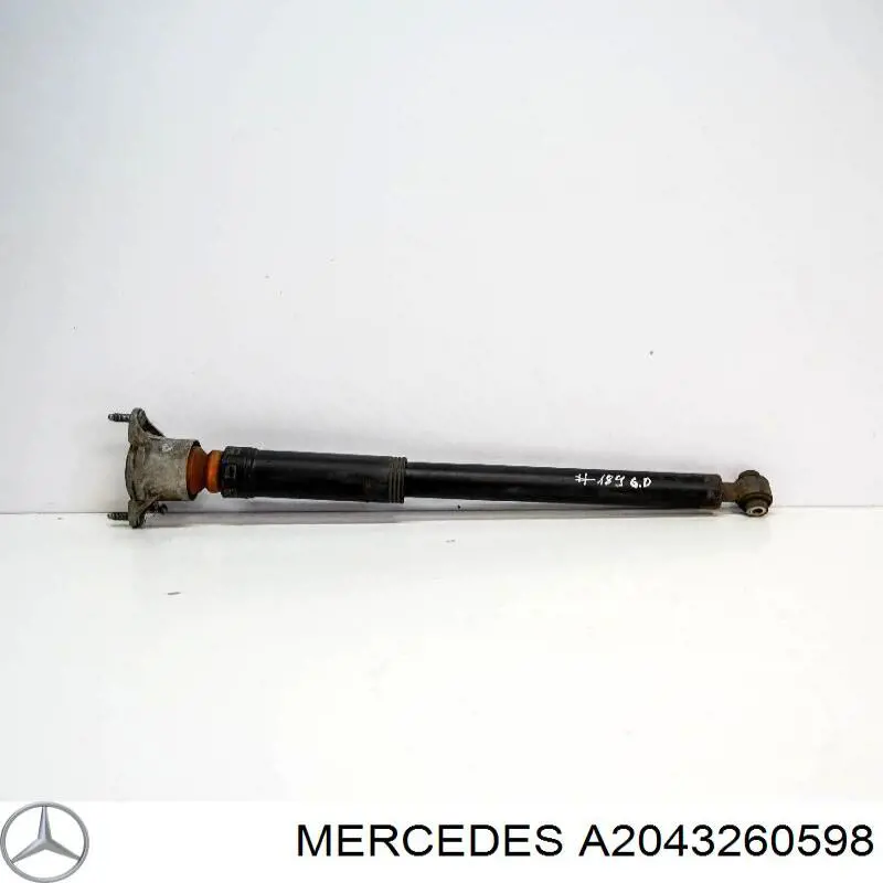 Купити A2043260598 Mercedes Стійка амортизатора задня