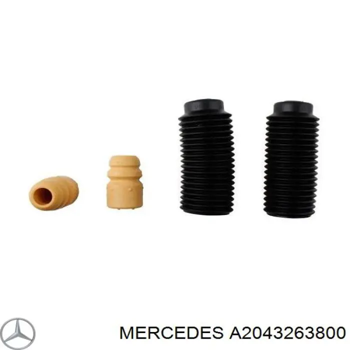 Купити A2043263800 Mercedes Стійка амортизатора задня