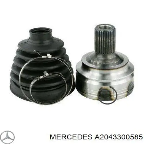 Пильник шарніра кутових швидкостей зовнішній передній Mercedes A2043300585 ціна, від 27.05 USD
