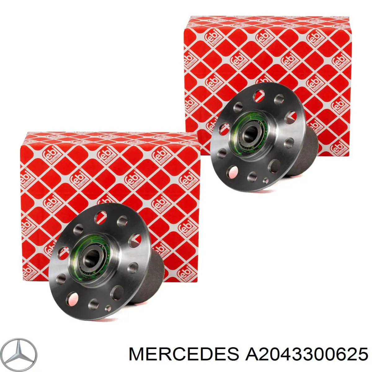 Маточина колеса передня Mercedes A2043300625 ціна, від 40.43 USD