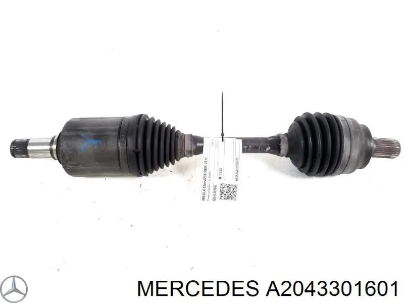 Купити A2043301600 Mercedes Піввісь права