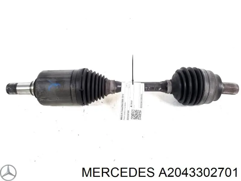 Купити A2043302701 Mercedes Піввісь права