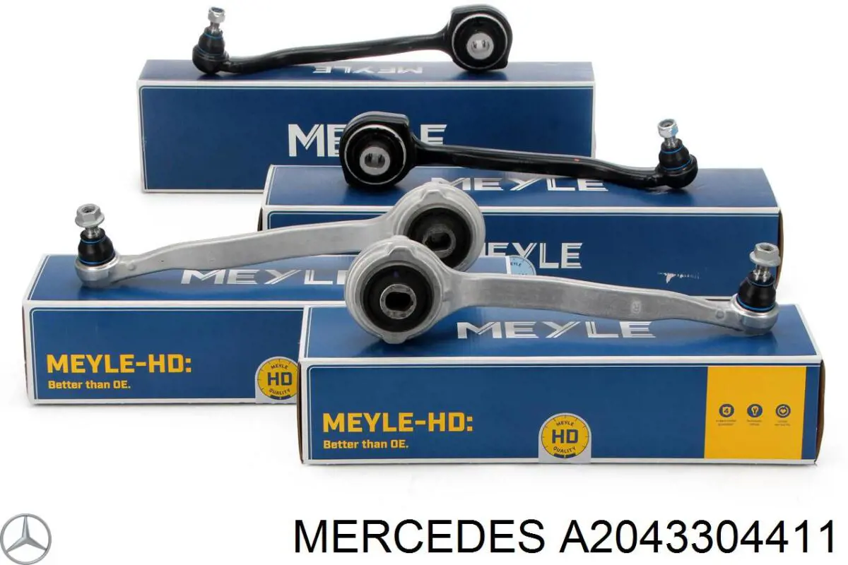 Важіль передньої підвіски верхній, правий A2043304411 Mercedes