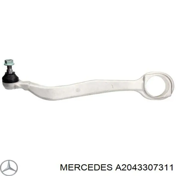 Купити A2043307311 Mercedes Важіль передньої підвіски верхній, лівий