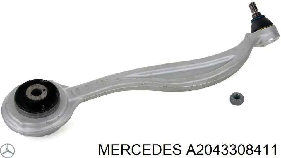Важіль передньої підвіски верхній, правий Mercedes A2043308411 ціна, від 65.28 USD