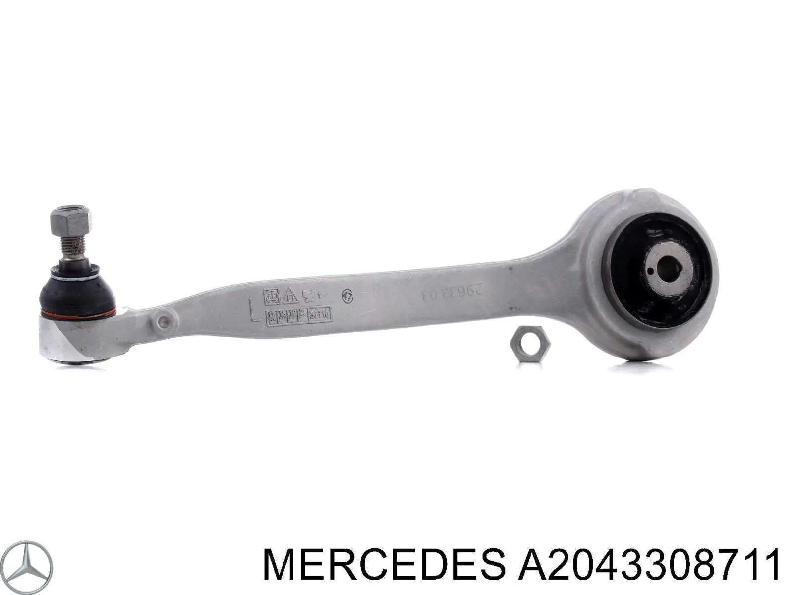 Важіль передньої підвіски верхній, лівий Mercedes A2043308711 ціна, від 50.68 USD