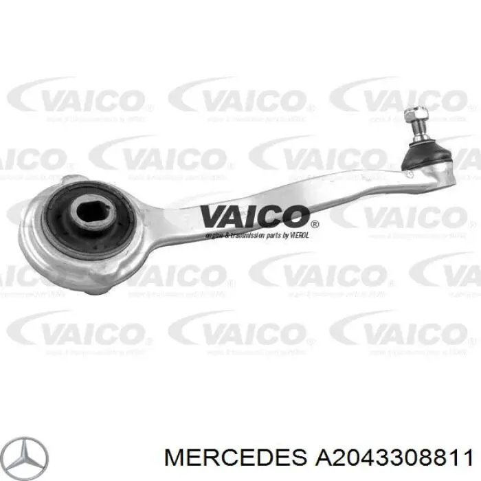 Важіль передньої підвіски верхній, правий Mercedes A2043308811 ціна, від 44.34 USD