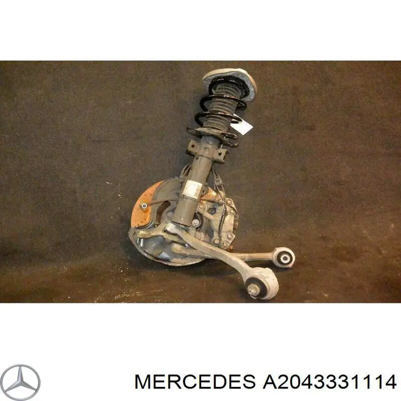 Купити A2043331114 Mercedes Сайлентблок переднього верхнього важеля