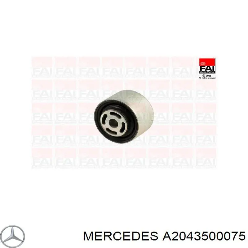 Подушка задньої балки A2043500075 Mercedes