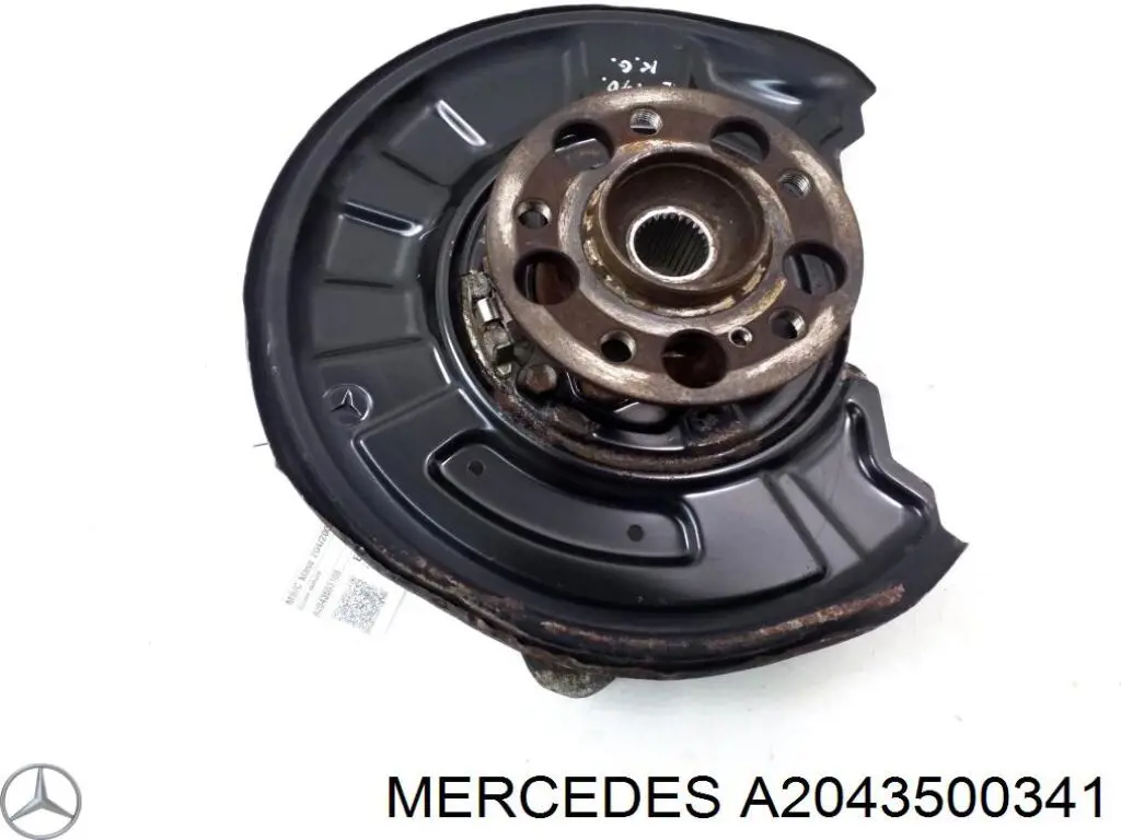 Кулак поворотний лівий Mercedes A2043500341 ціна, від 31.67 USD