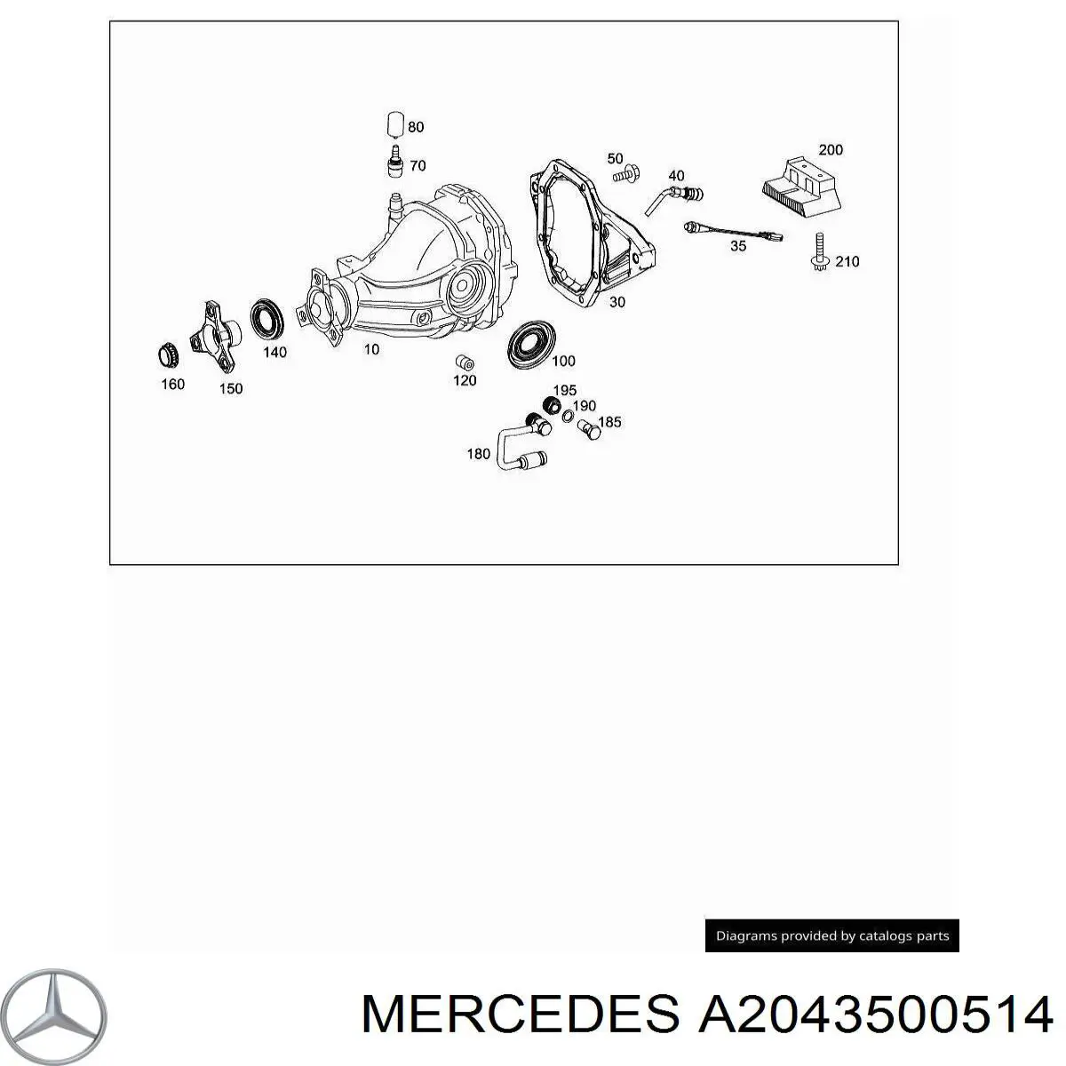  A204350051480 Mercedes