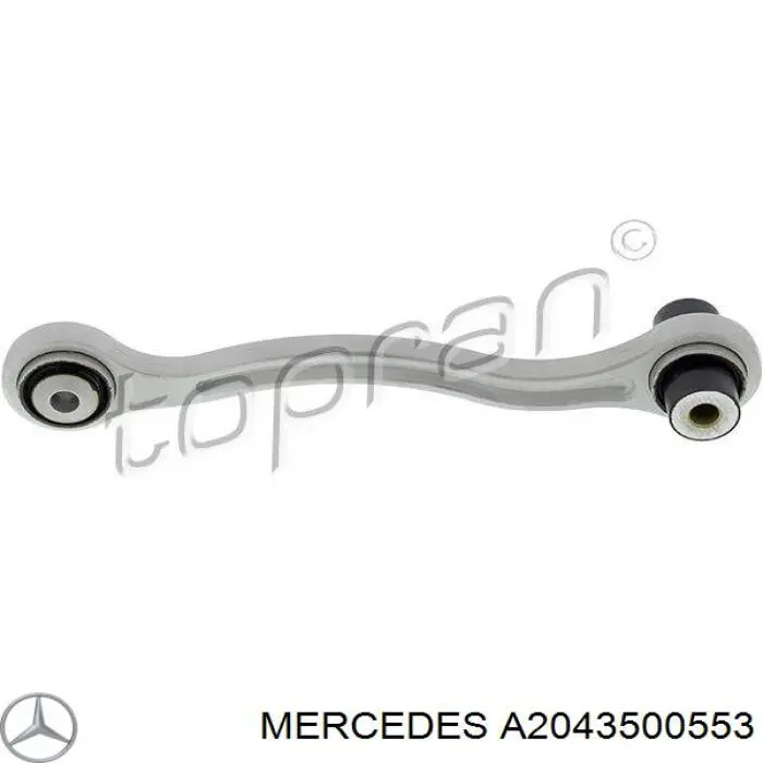Купити A2043500553 Mercedes Важіль задньої підвіски поперечний, лівий