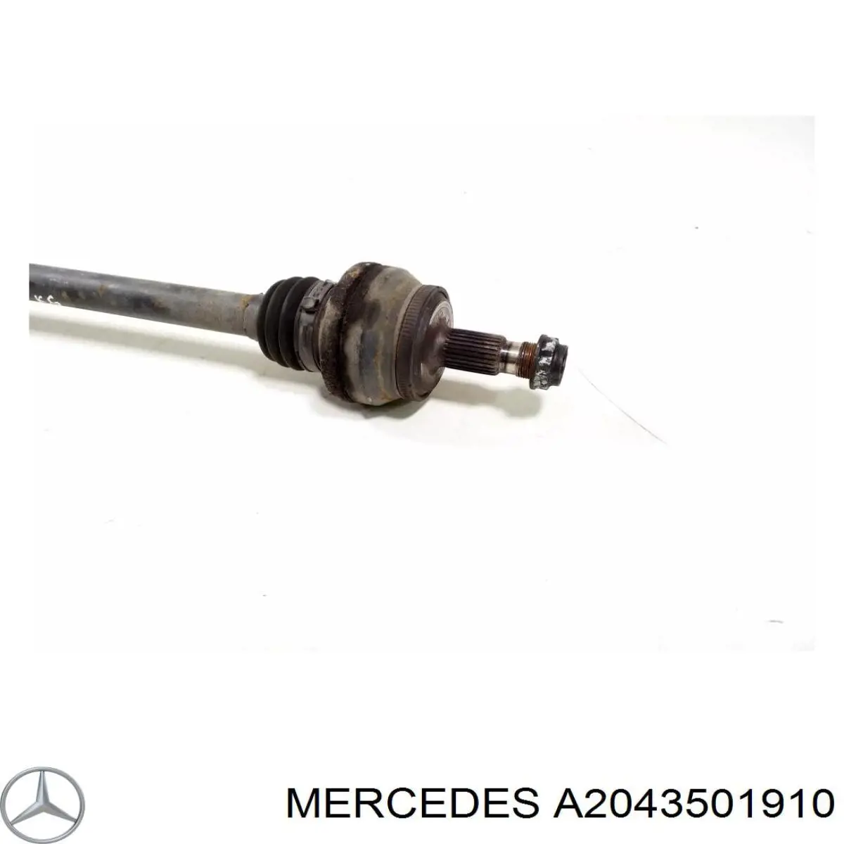 A2043501910 Mercedes Піввісь задня, ліва