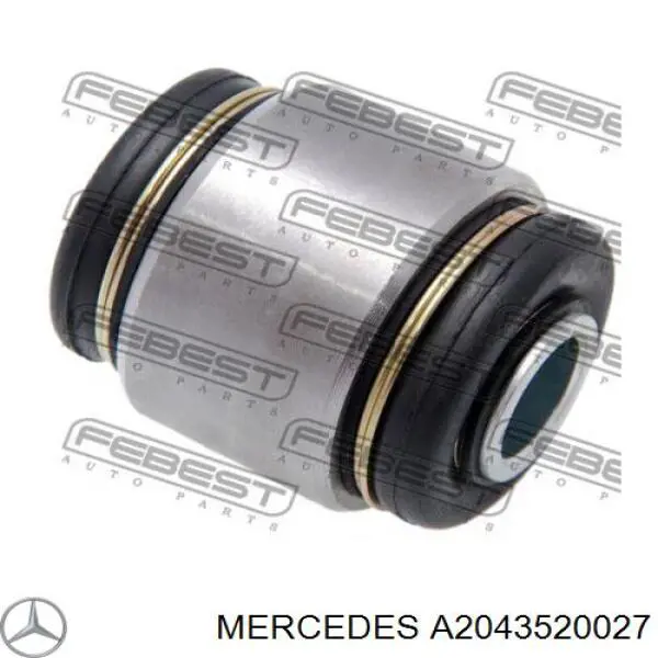 Сайлентблок цапфи задньої A2043520027 Mercedes
