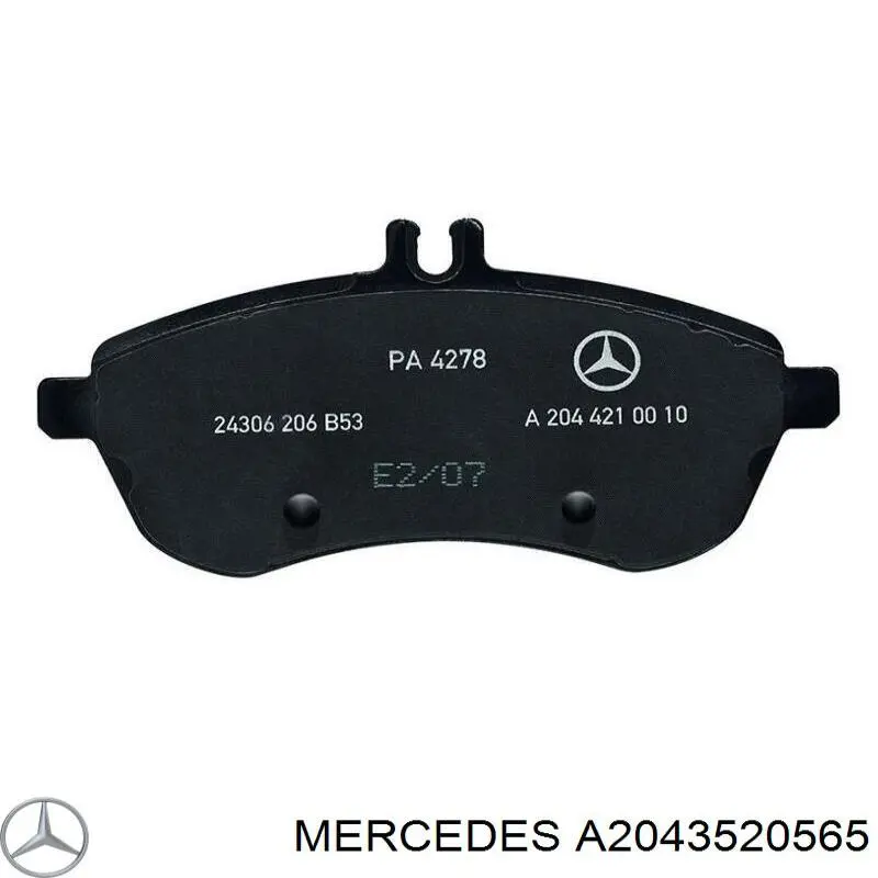 A2043520565 Mercedes Сайлентблок задньої тяги