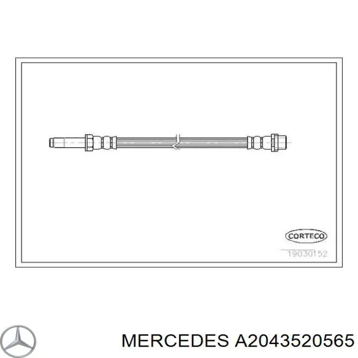 Сайлентблок заднього нижнього важеля Mercedes A2043520565 ціна, від 7.27 USD