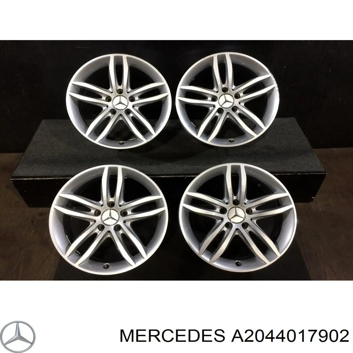 Диски колісні литі (легкосплавні, титанові) Mercedes A2044017902 ціна, від 70.30 USD