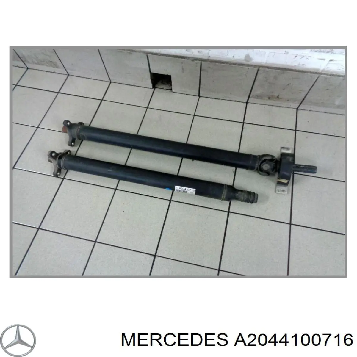 Купити A2044100716 Mercedes Кардан задній