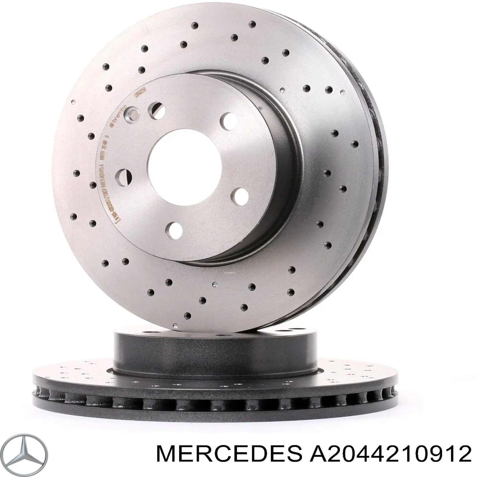 Купити A2044210912 Mercedes Ротор гальмівний