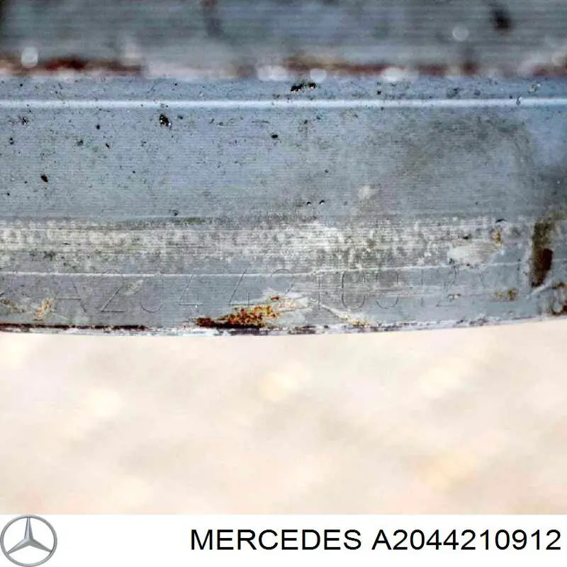Гальмівні диски передні A2044210912 Mercedes