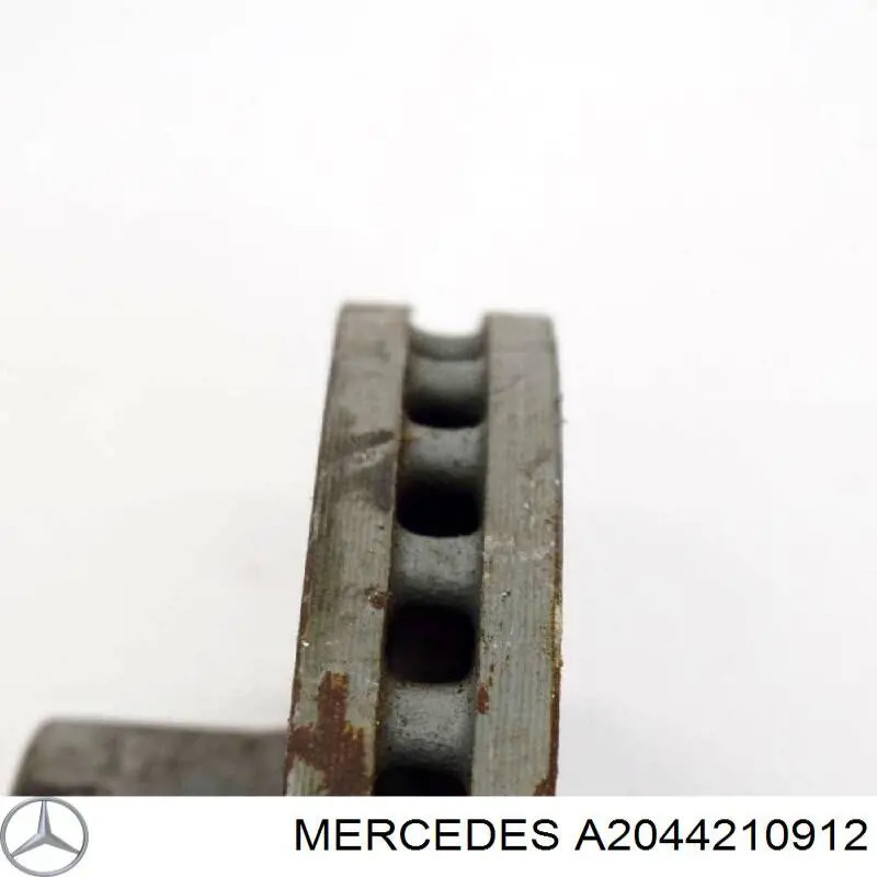 A2044210912 Mercedes Гальмо дискове переднє