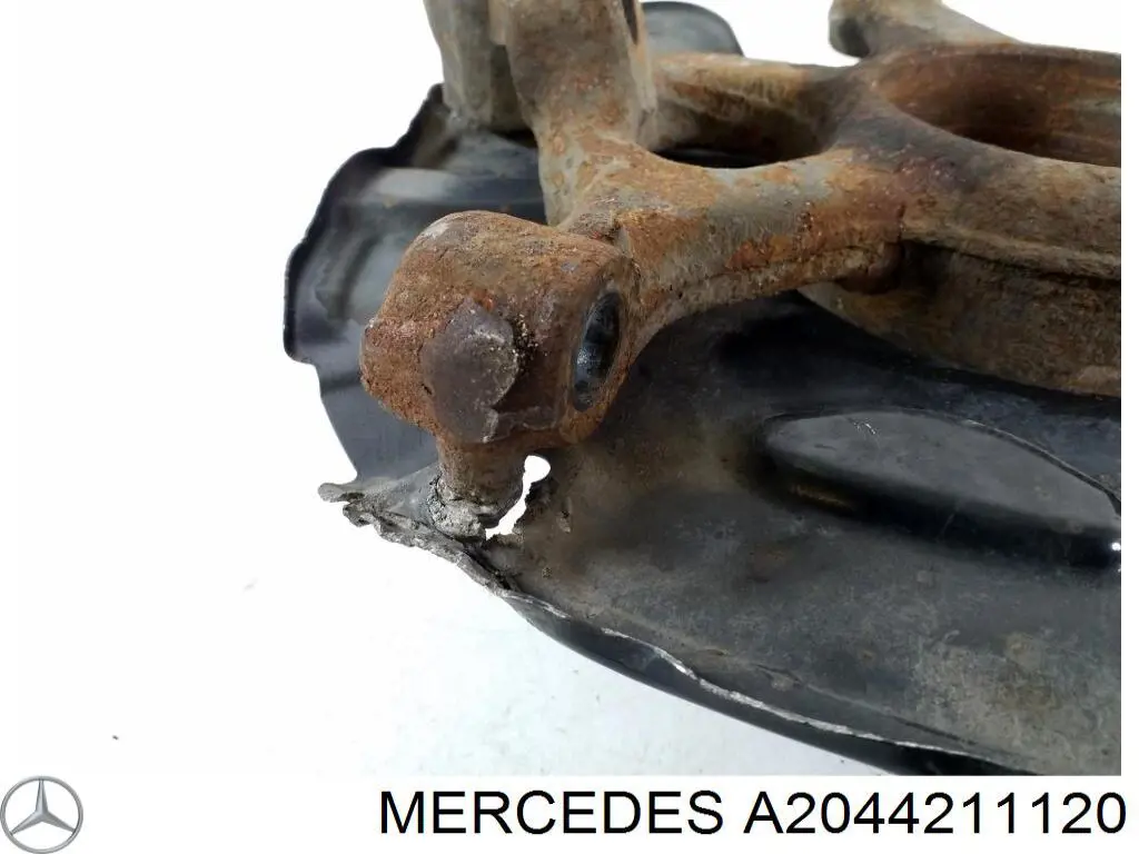 Купити A2044211120 Mercedes Захист гальмівного диска, переднього, лівого